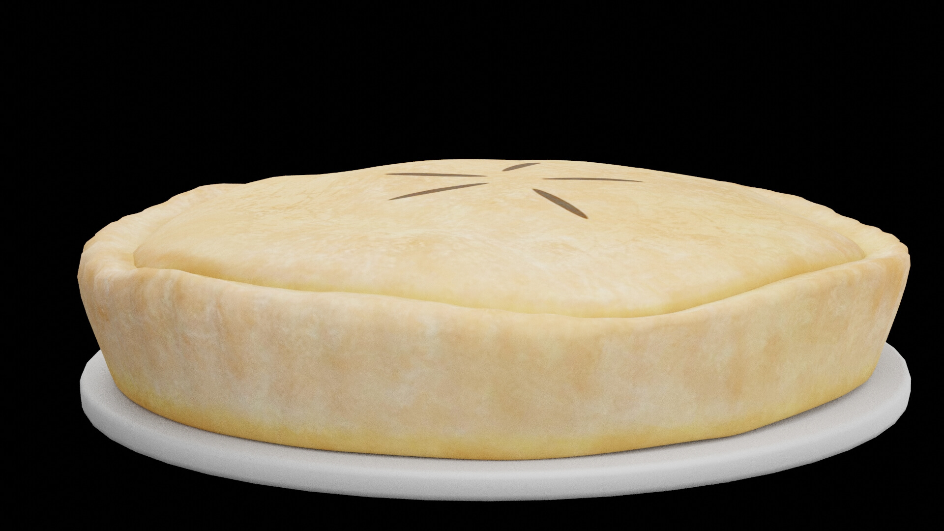 Realistic Buko Pie - 3D Model by thedazking