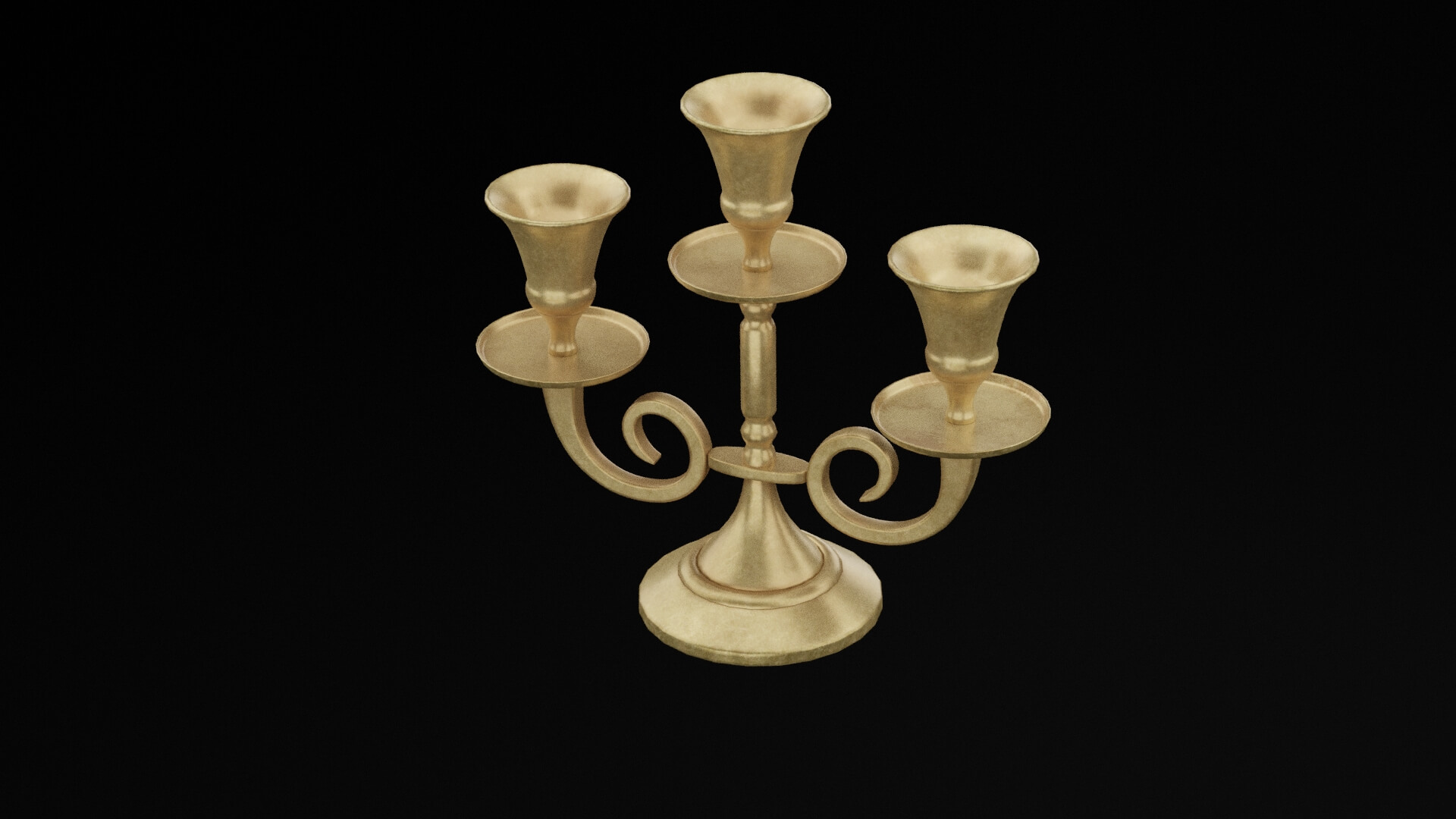 Candle Holder - 3D Model by thedazking
