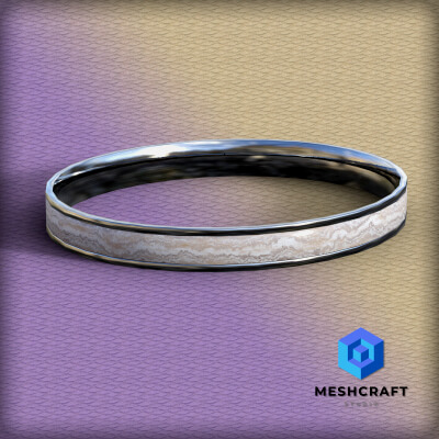 Metal Marble Bracelet by TheDevian