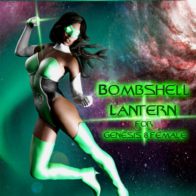 Bombshell Lantern for Genesis 8-8.1 Female