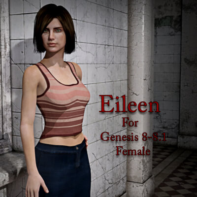 Eileen for Genesis 8-8.1 Female by TheFigureGuy