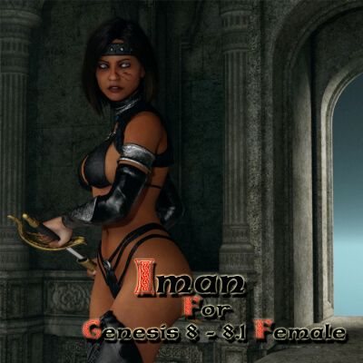 Iman for Genesis 8-8.1 Female by TheFigureGuy