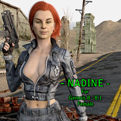 Nadine for Genesis 8-8.1 Female