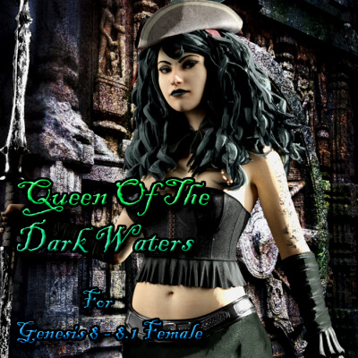 Queen of The Dark Waters for Genesis 8-8.1 Female