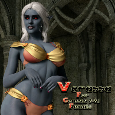 Verassa For Genesis 8-8.1 Female by TheFigureGuy