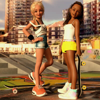 Tfm Best Friends Bundle - Kloii &amp Rari for Genesis 9