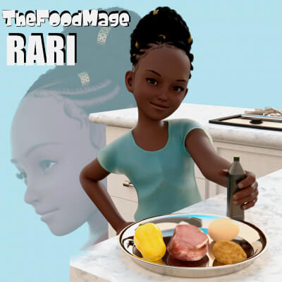 TFM Rari Character Morph for Genesis 9