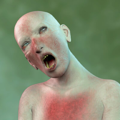 Zombie Evelyn for Genesis 8.1 Female