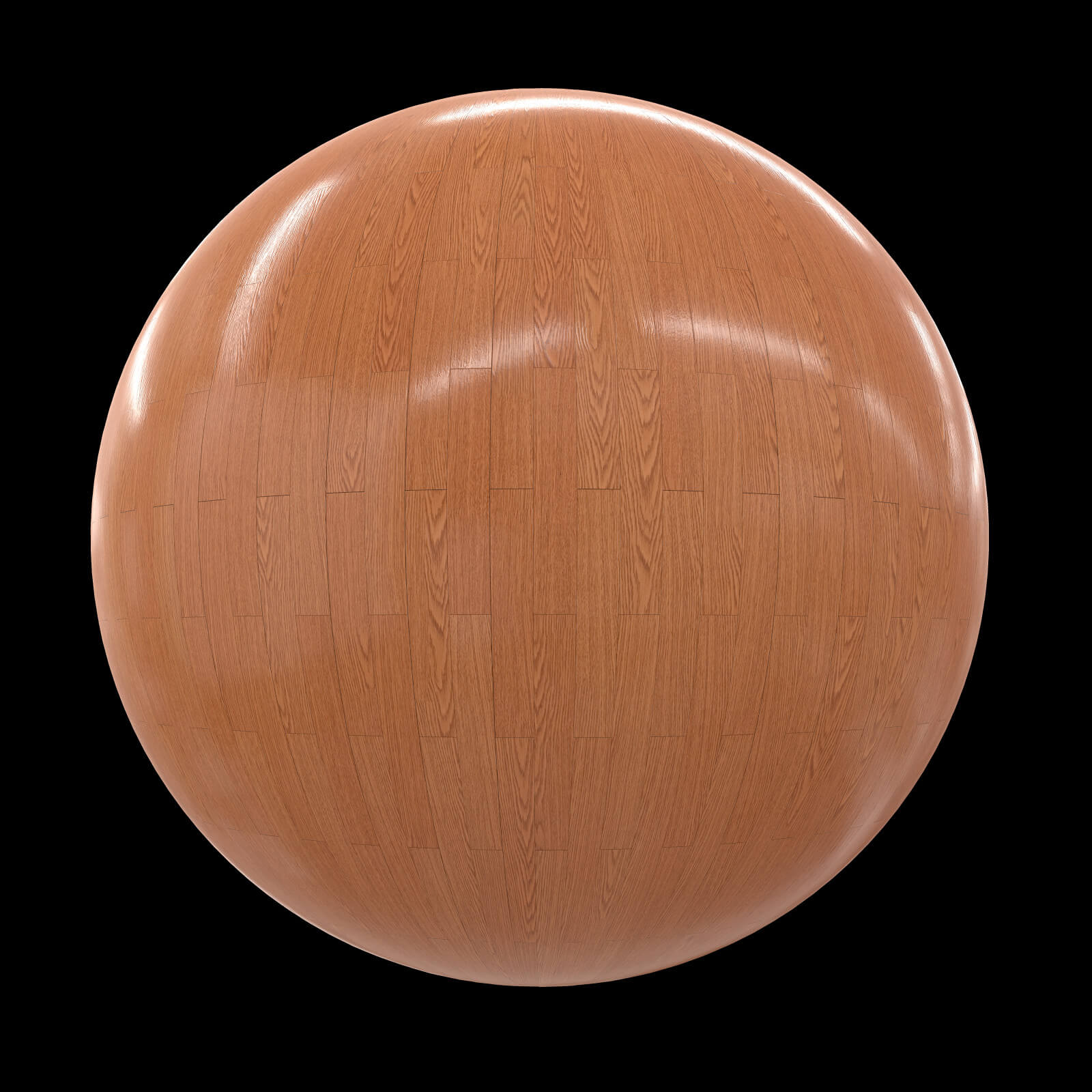 Shiny Wood Tiles 2 PBR Texture by things