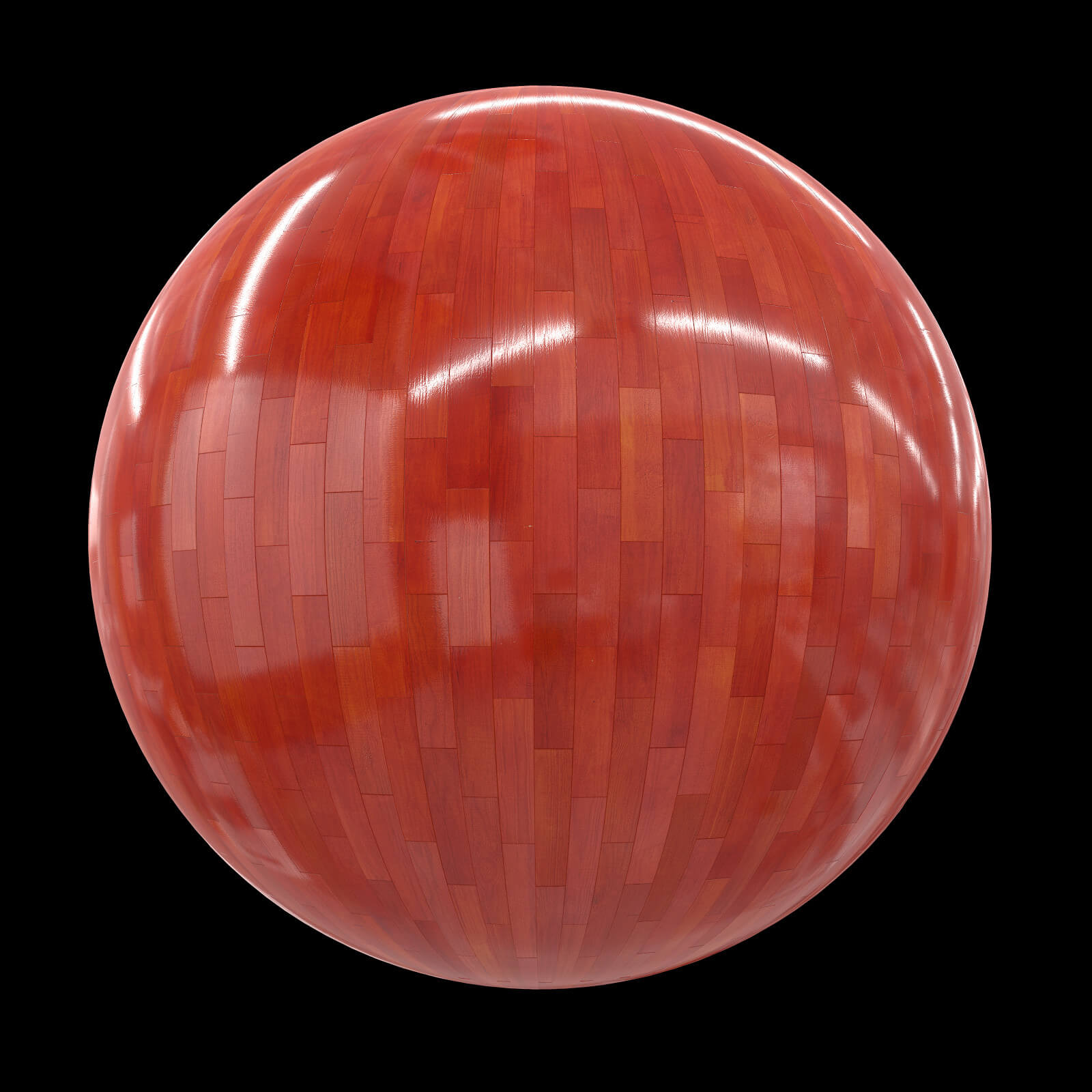 Shiny Wood Tiles 5 PBR Texture by things