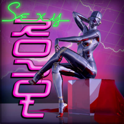Sexy Robot for Genesis 8 and Genesis 8.1 Females