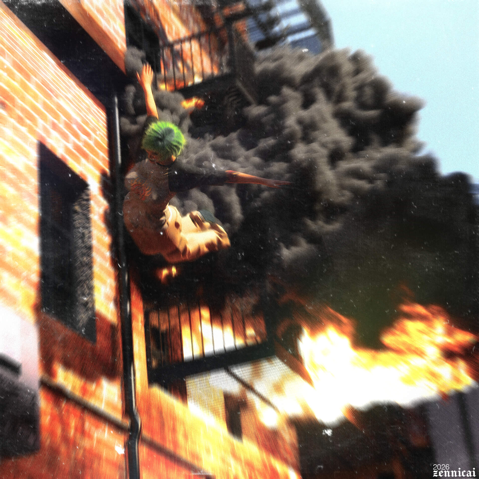 Nitro High Rise nitro. 3D Render, Digital Art by thirdeyezennicai