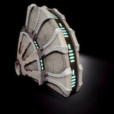 Building 10 Med-Poly 3D Model