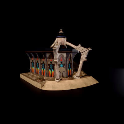 Building 2 Low-poly 3D model