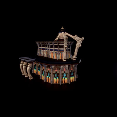 Building 4 Med Poly 3d Model