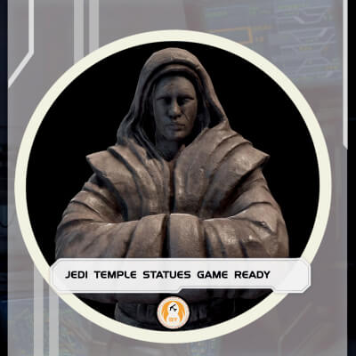 Star Wars Jedi Statue