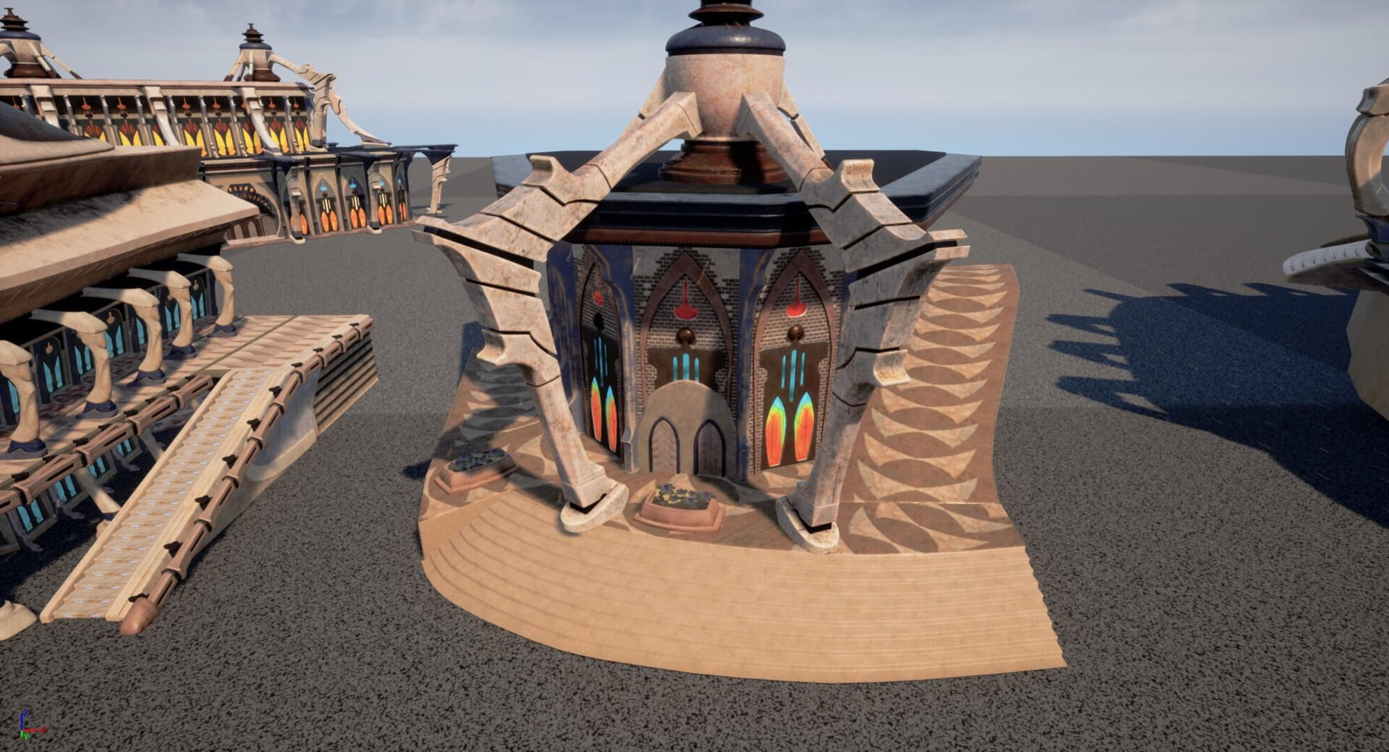 Utapau Layout Star Wars Utapau City Pack Vol.1 - 3D Model by Thomas_125