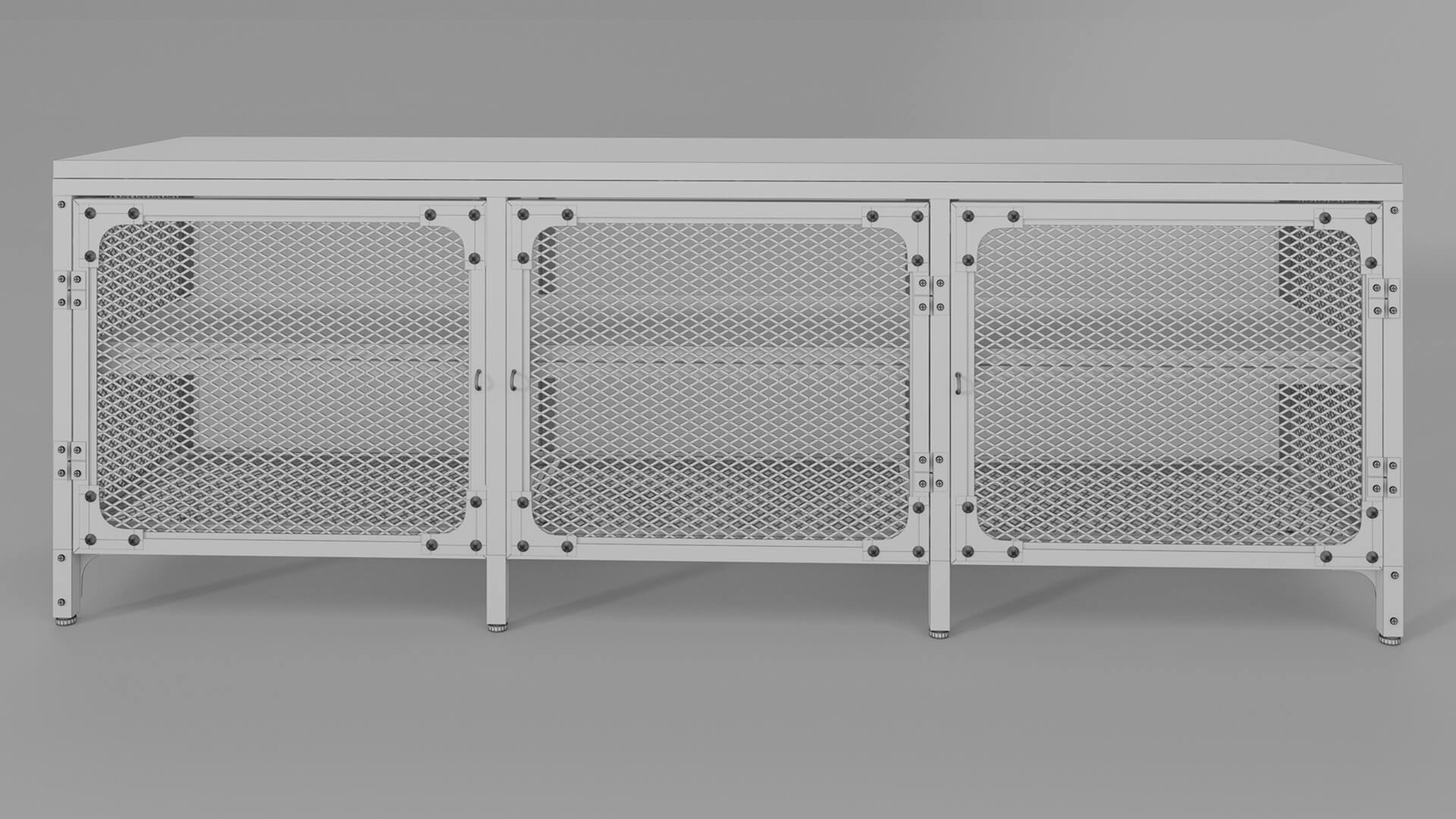 TV Stand Fjallbo 3D Model by Tiana_Pokrov