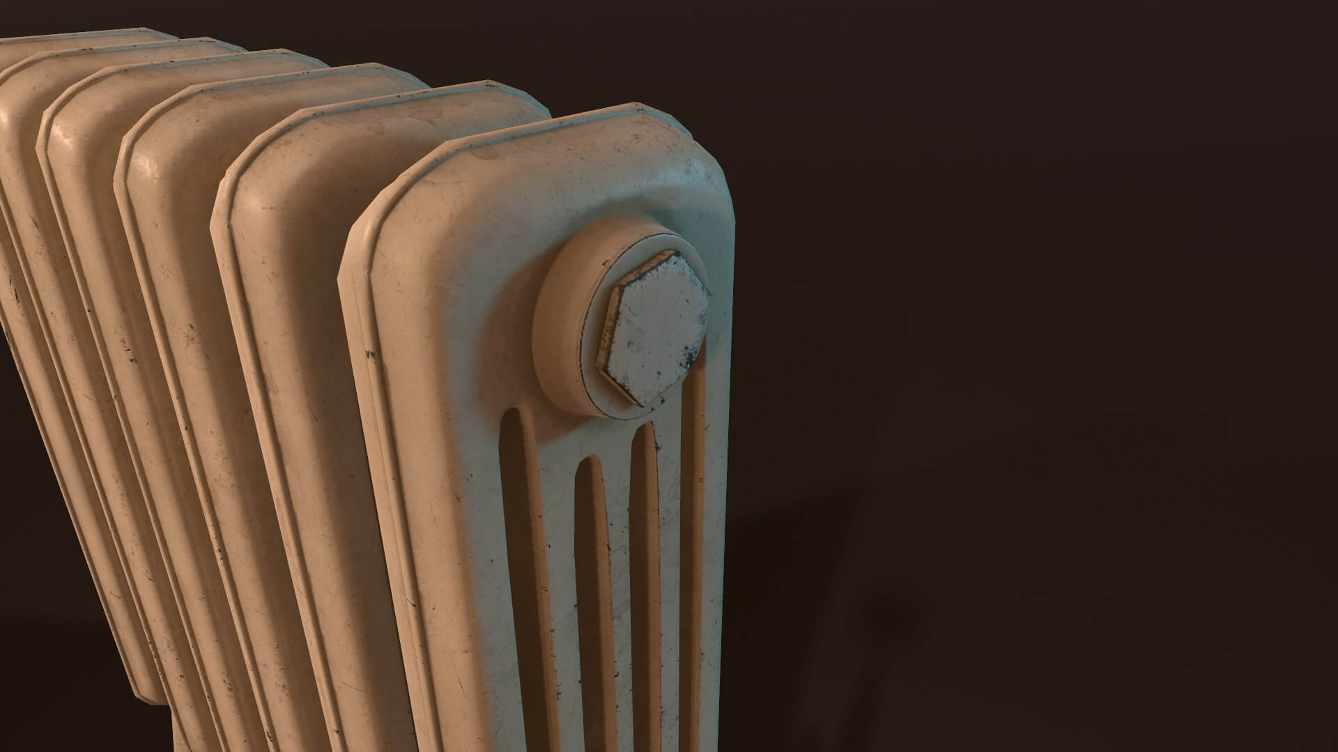 Old Radiator - 3D Model by TimH