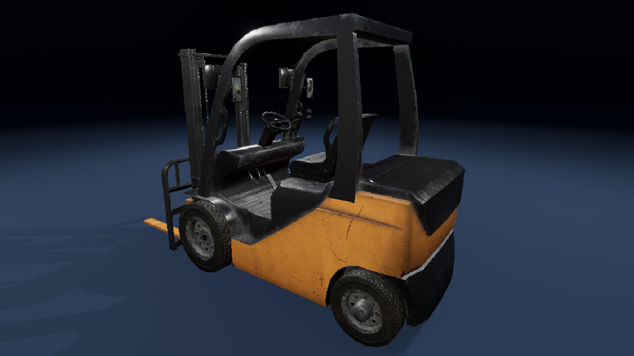 Forklift 3D Model by Tirgames Assets