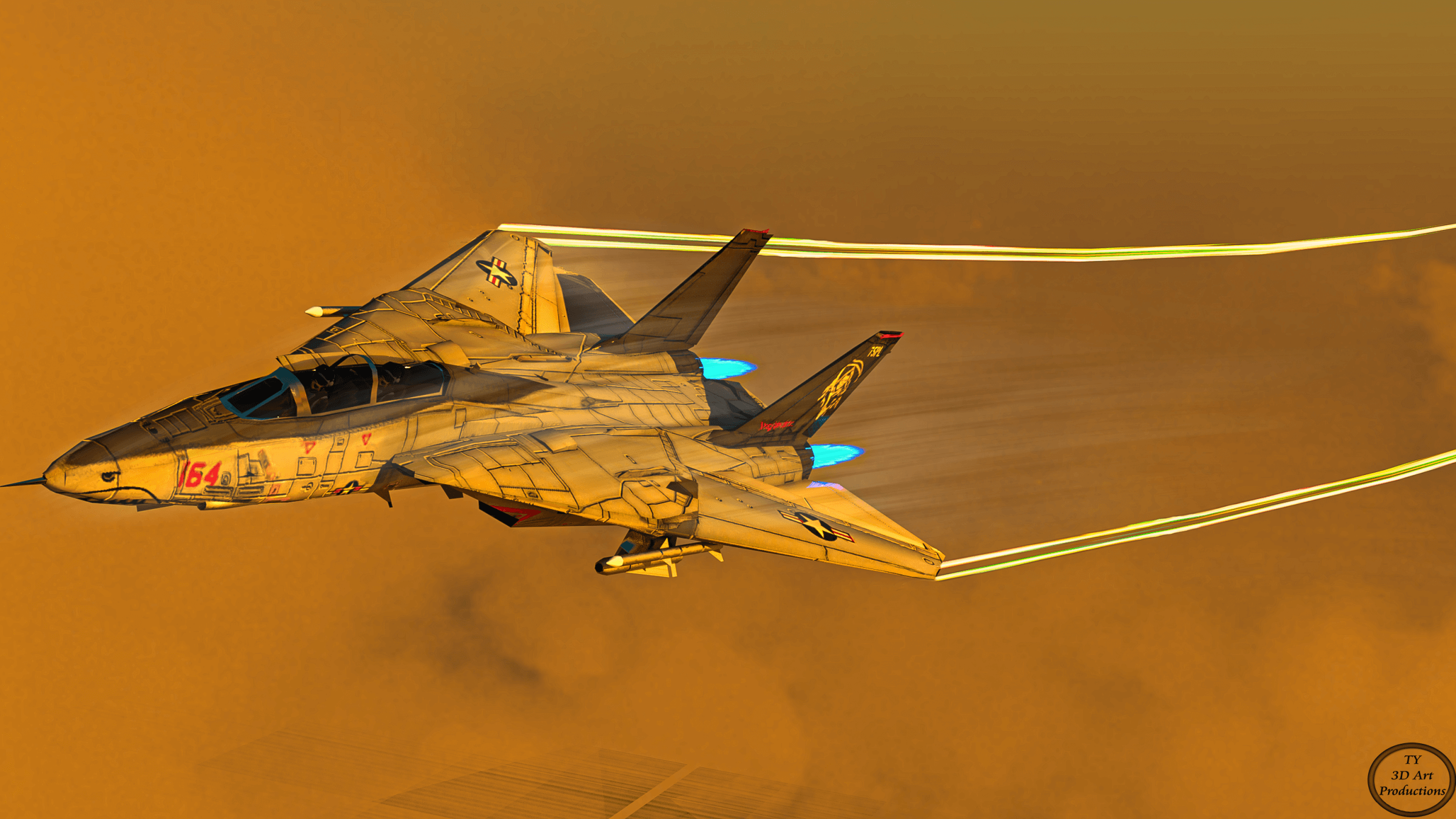 Danger Zone 3D Render RenderHub Gallery