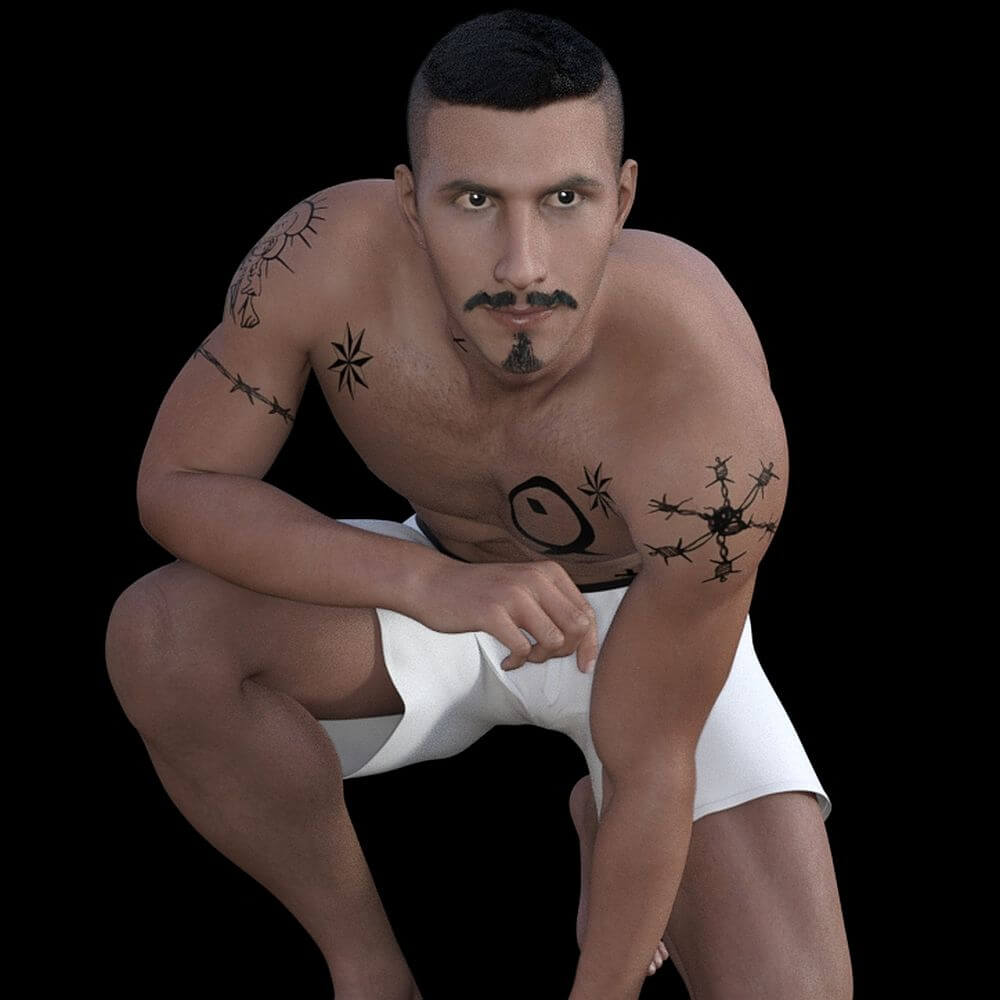 Yuri Boyka 3D Render, Digital Art by tobi999