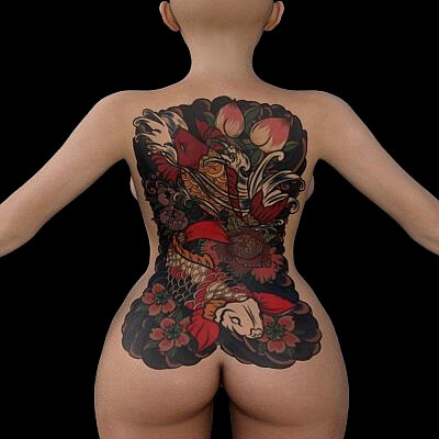 Genesis 9 Back Tattoo Pack 2 by tobi999