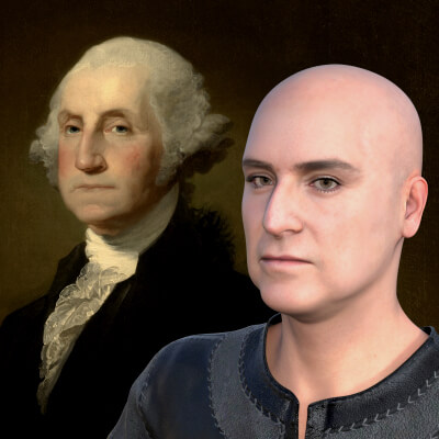 George Washington for Genesis 9 - Free Daz Content by Tomasi Studios