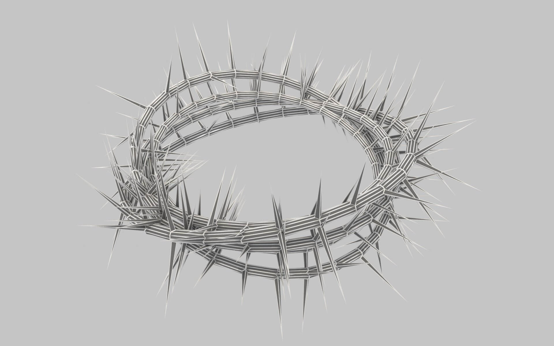 Crown of Thorns - 3D Model by tomoplace