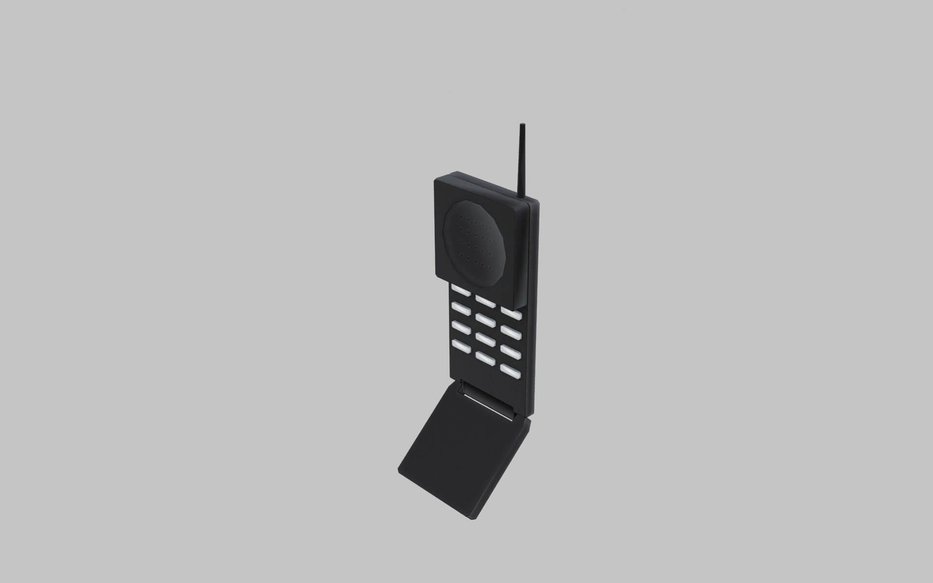 Vintage Cell Phone - 3D Model by tomoplace