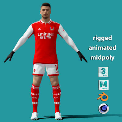 T-P Rigged Martinelli Arsenal
