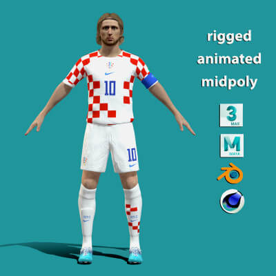 T-P Rigged Modric Croatia