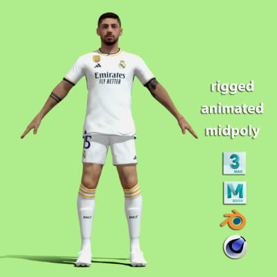 T-Pose Valverde Real Madrid 23-24