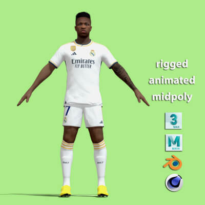 T-Pose Vinicius Real Madrid 23-24