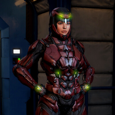 SC Inquisitor Armor for G8F Freebie