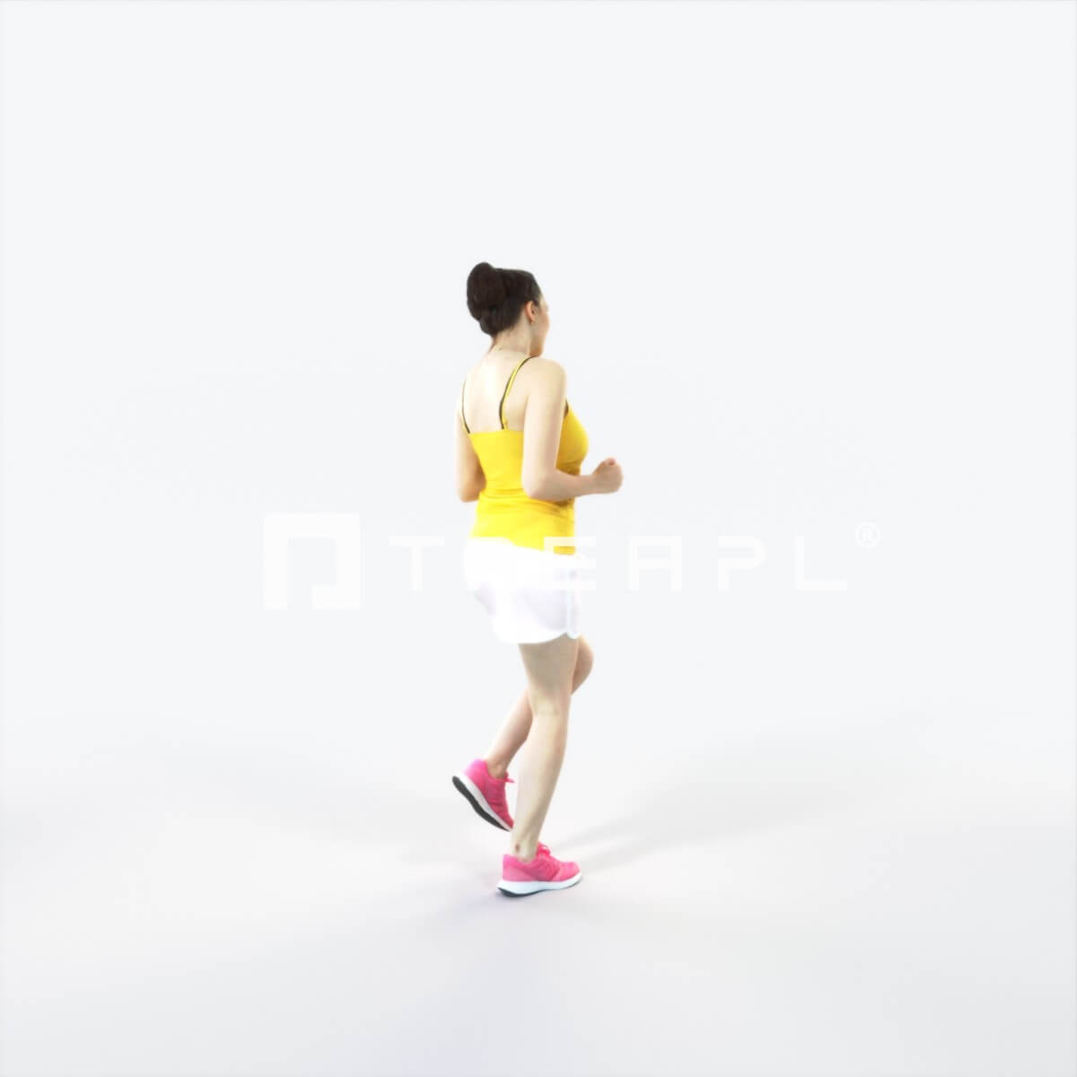 Dream 02A Running Jogging Sports Woman - 3D Model by Treapl
