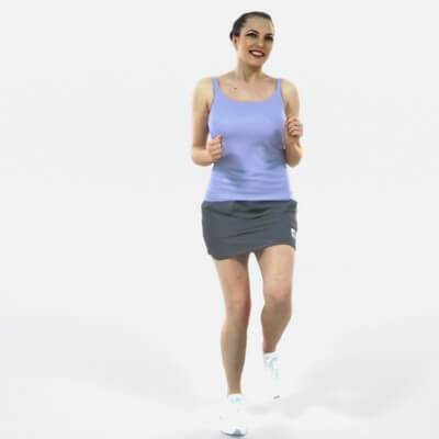 Dream 02J Running Jogging Sports Woman - 3D Model by Treapl