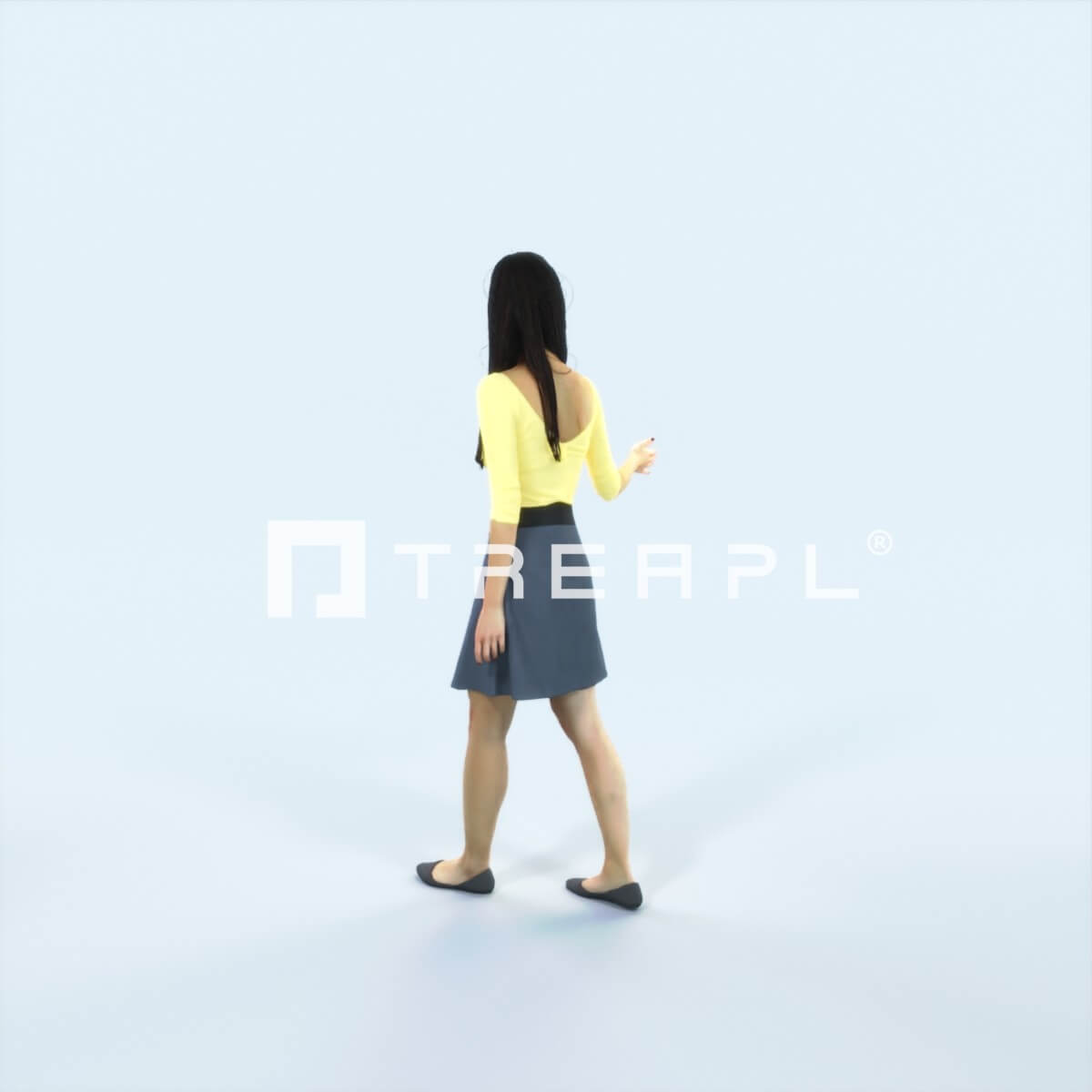 Passion 22I Couple Listening East Asian walking Casual Woman (8k ...