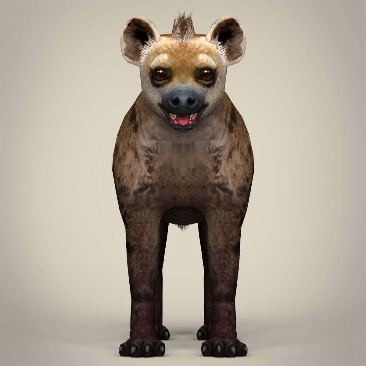 Hyena - 3D Model by TreeWorld3d