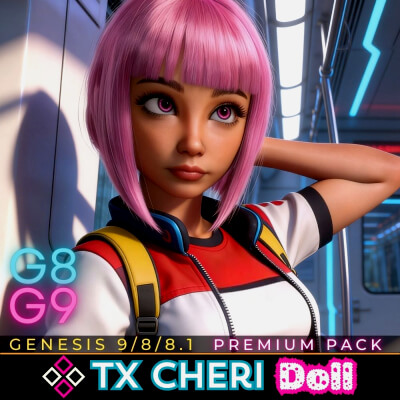 TX Cheri Doll Premium Pack for G9 G8 G8.1 by Tri-X