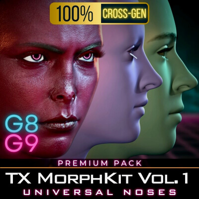 TX MorphKit Vol.1 - Universal Noses by Tri-X