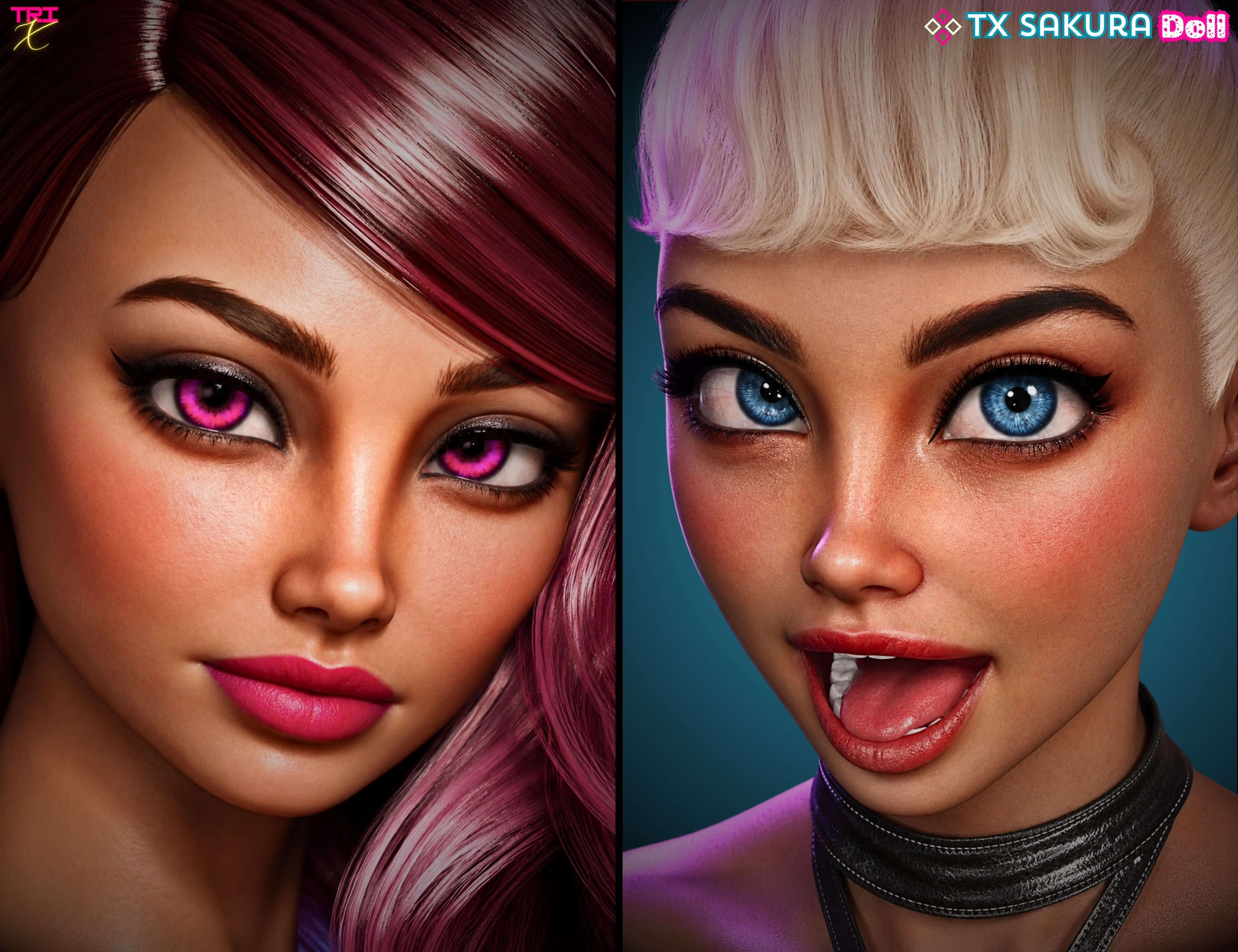 TX Sakura Doll Premium Pack G9/8/8.1 - Daz Content by Tri-X