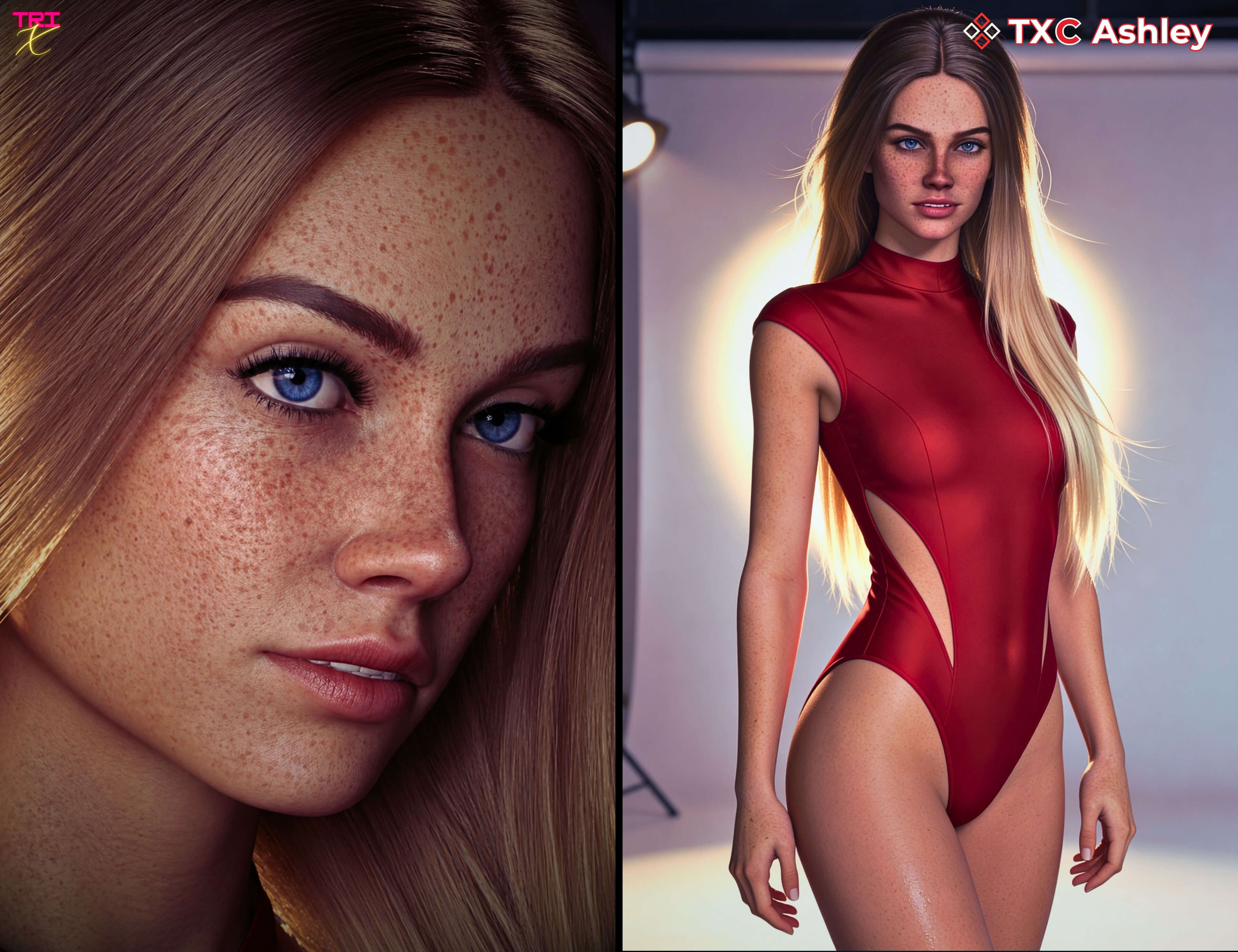 TXC Ashley Premium PACK G9/8/8.1 - Daz Content by Tri-X