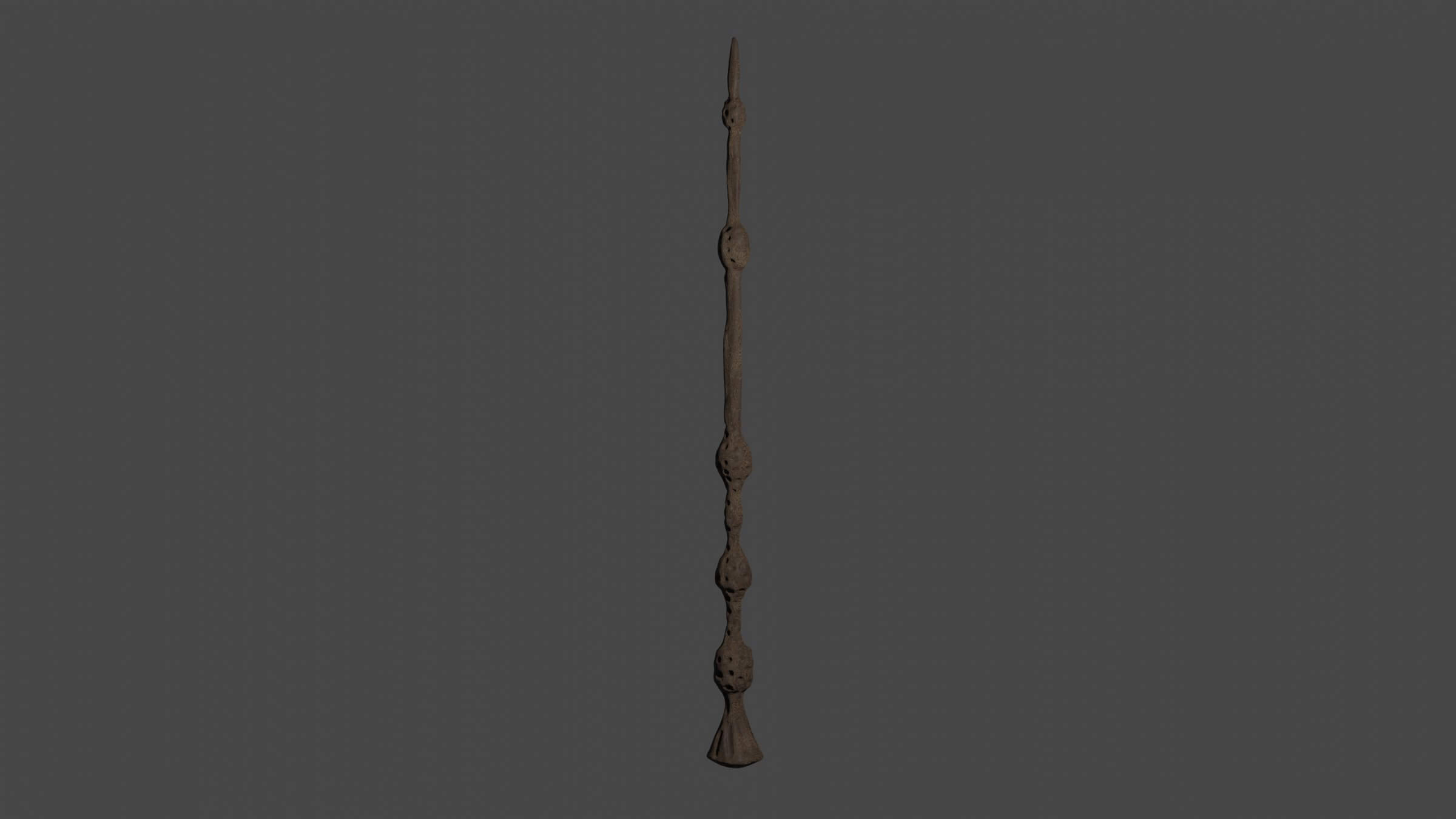 Dumbledore Elder Wand Harry Potter 3D Model by TriDsign