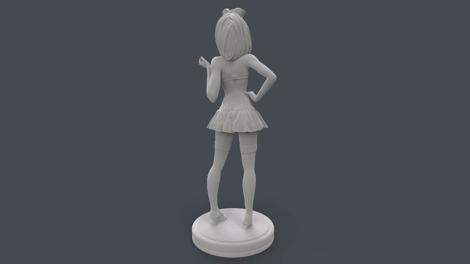 Anime Sexy Nurse Sister 3D Printing by triplemarket