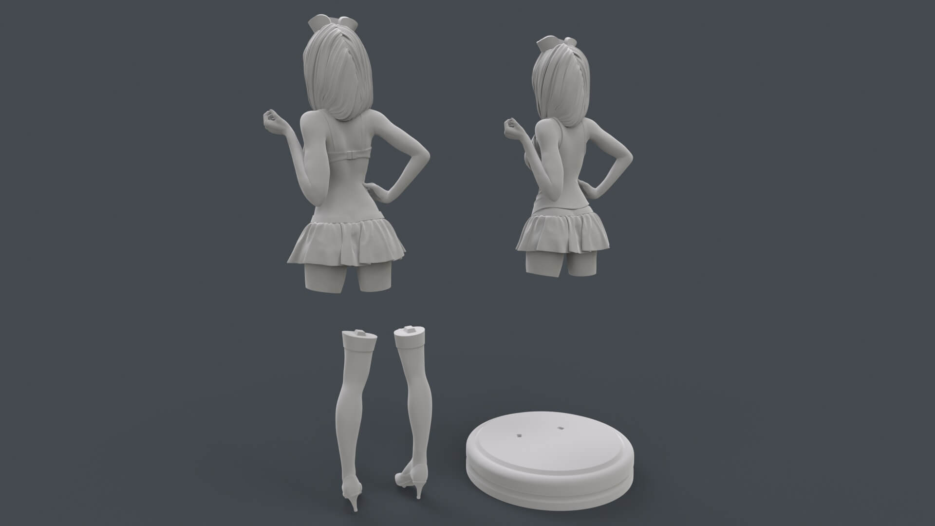 Nurse Sister - 3D Model by triplemarket