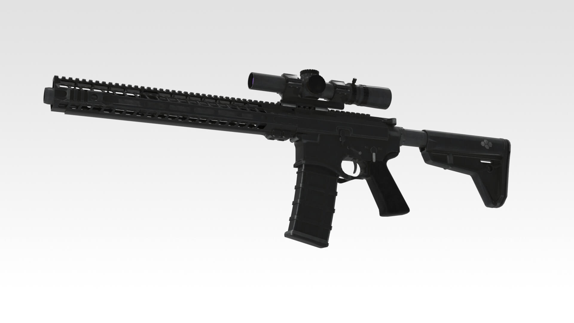 Terramark Rifle Tactical Rifle - 3D Model by Trish