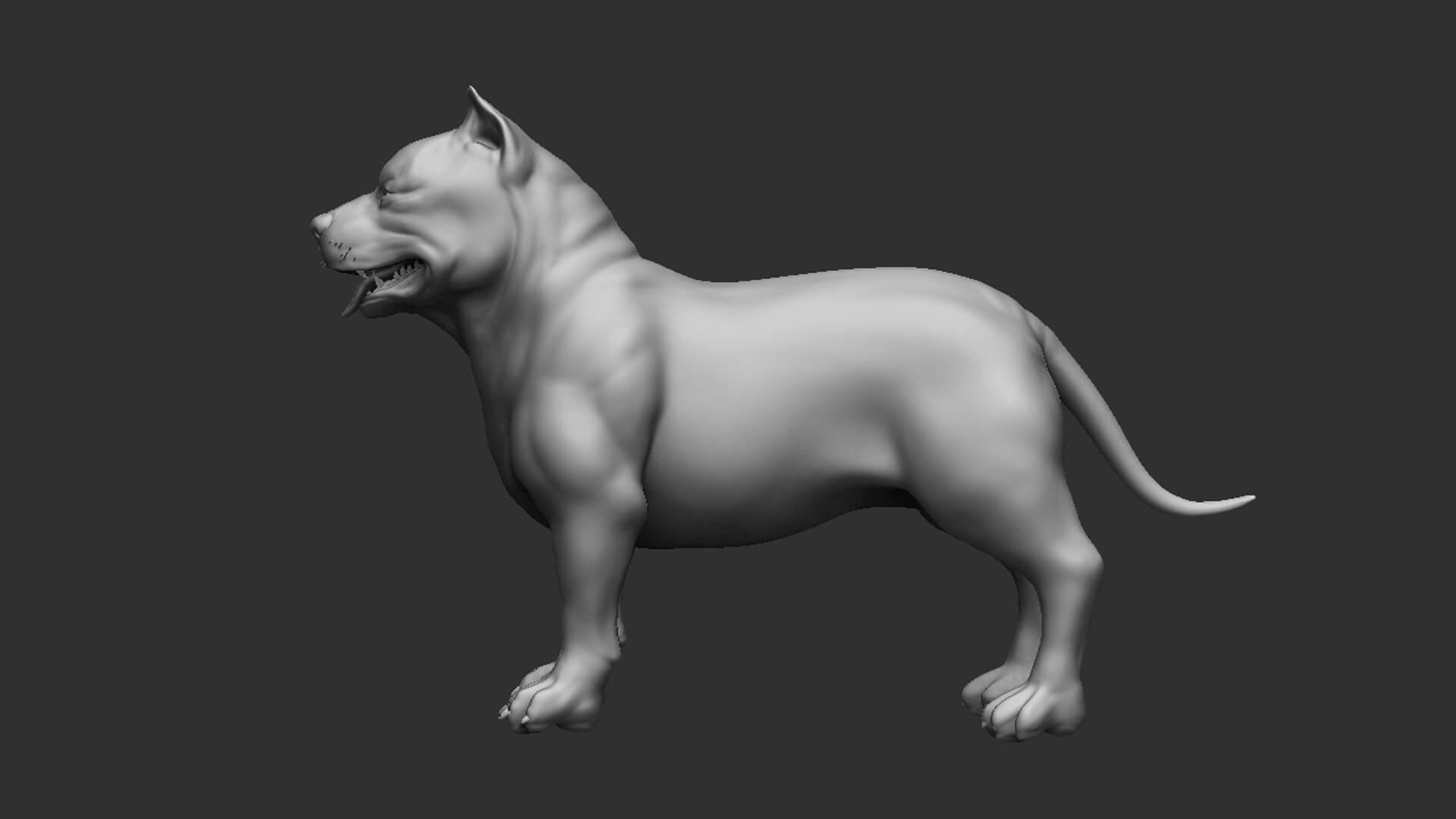 Highpoly Dog Pack by Tsering