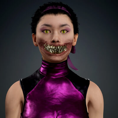 Mileena MK1 for CC4 and iClone 8