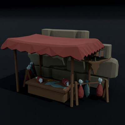 Cartoon Botcher Market